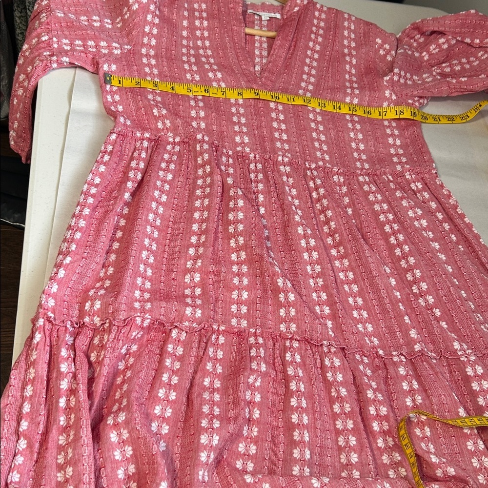 Lemonwood Lena Cotton Cottagecore Tiered Dress Medium - Picture 9 of 12